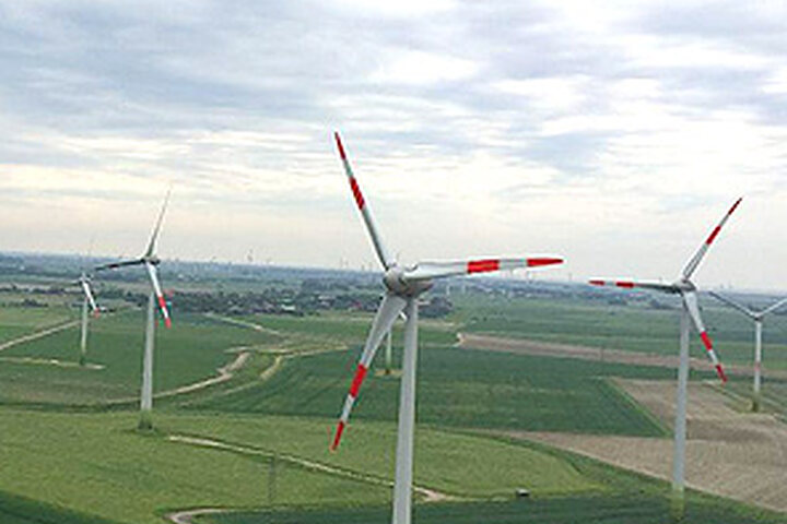 Windenergieanlagen bei Parstein